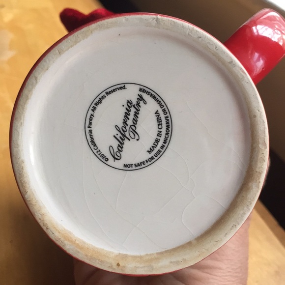 Holiday cup with decor by bear in good condition - Picture 11 of 12